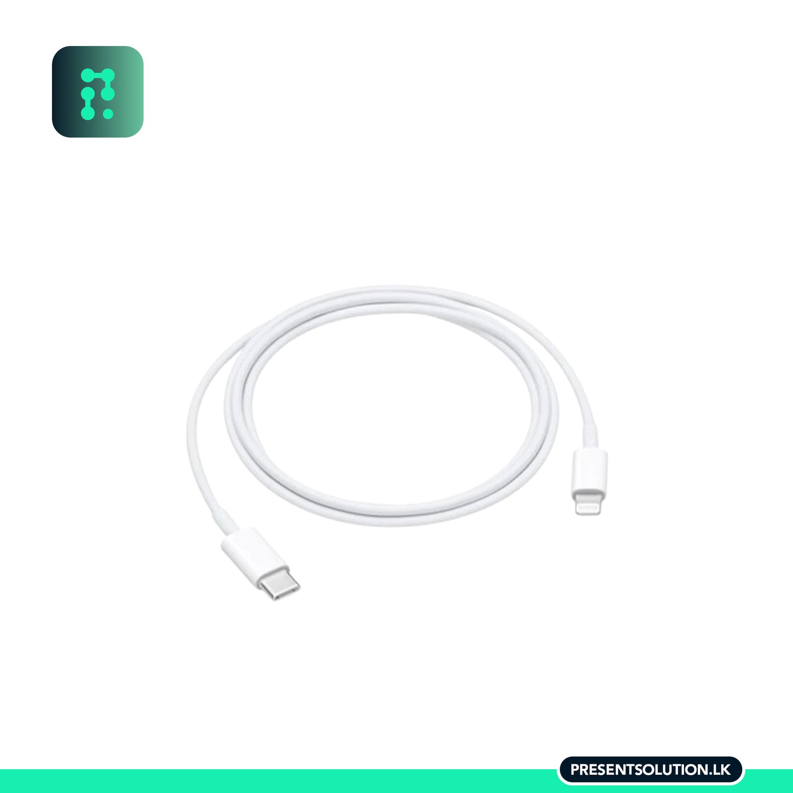 USB - C to Lightning Cable (1m) USB C to Lightning Cable (1M) - Image 1