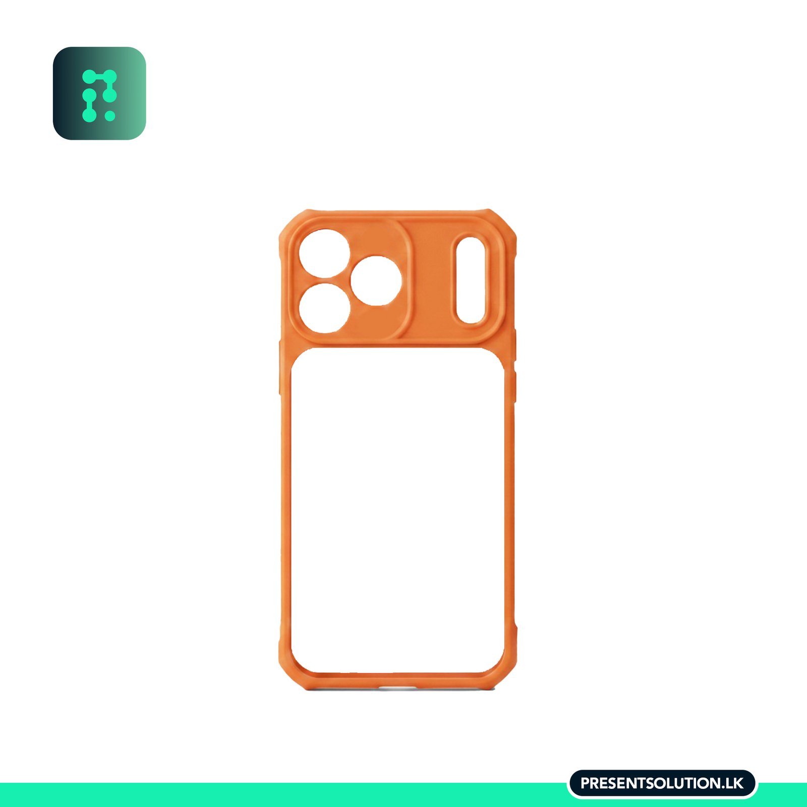 Orange XUNDO Hard Use Back Cover for iPhone - Image 1